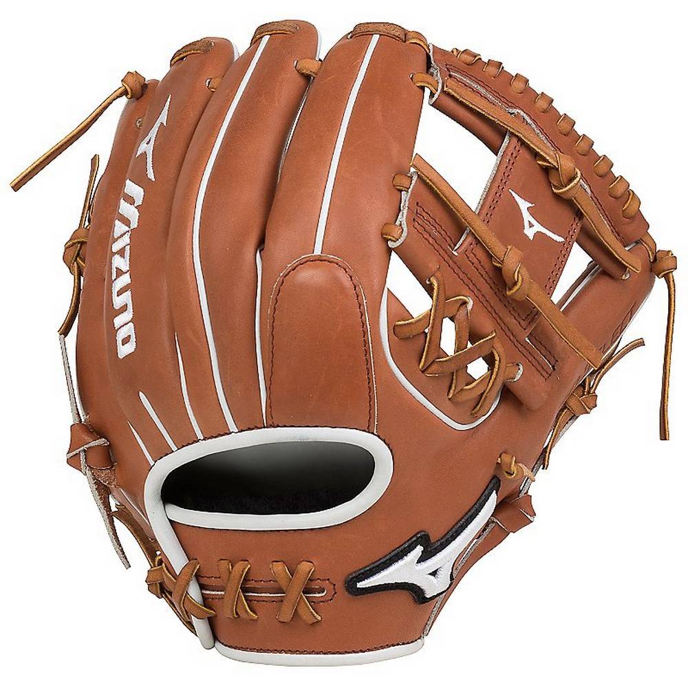 Guanti Mizuno Softball Pro Select Fastpitch 11.5" Donna - Marroni - 01723-MOHW